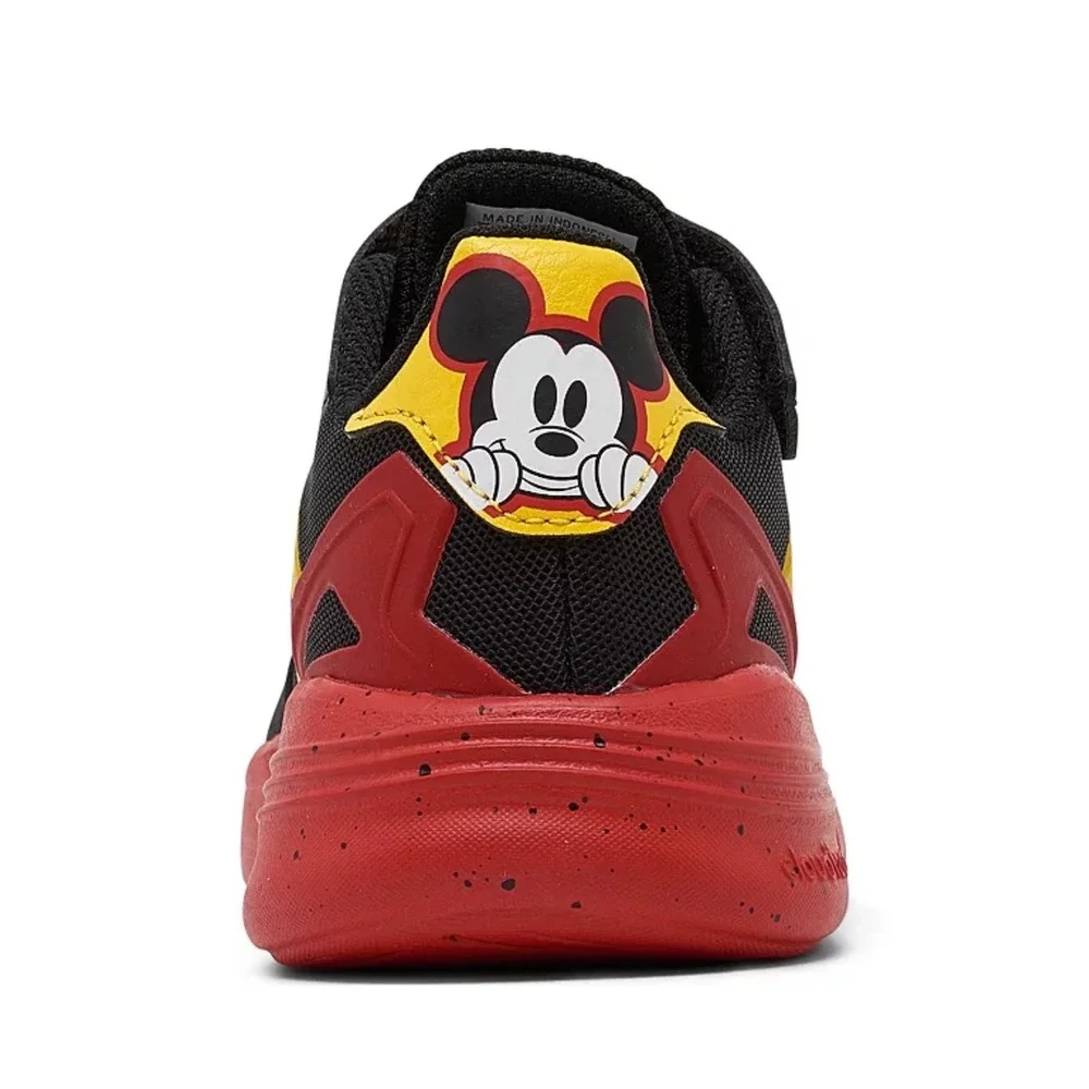 Adidas Kids‎ Disney Mickey Mouse Black Red Yellow Strap Sneakers Shoes